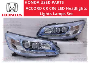 Honda Genuine ACCORD CR CR6 LED Headlights Lights Lamps Set JDM - Picture 1 of 15