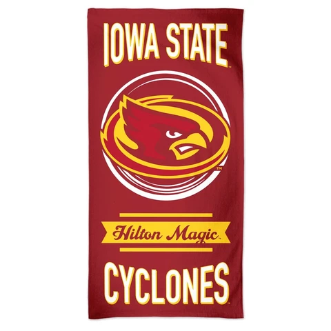 Iowa State Cyclones Wincraft NCAA 30 x 60 Fiber Beach Towel FREE SHIP Cover