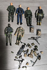 BBI Elite Force Military Tactical Swat Police Figures Lot, 1/18 Scale 3.75