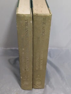 The Annotated Sherlock Holmes Volumes 1-2 Box Set 2nd Edition 12th Printing 1975 - Imagen 1 de 21