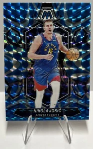 Nikola Jokic 2023-24 Mosaic Basketball Blue Reactive CARD#47 Denver Nuggets - Picture 1 of 2
