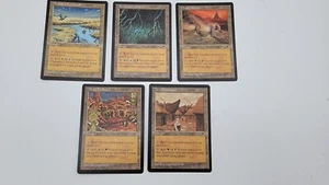 5 Tierras Duales Poco Comunes - Tempestad - MP-NM - 1x de cada uno - Juegos - Magic MTG FTG - Imagen 1 de 1