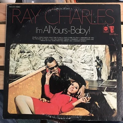 Ray Charles I'm All Yours Baby Tangerine ABCS-675 LP Vinyl Record Stereo 1969 - Image 1 of 4