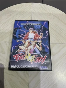 Juego Sega Mega Drive Fatal Fury en caja y manual - Imagen 1 de 3
