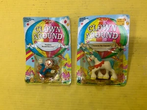 Figure Clown Around Presidente Ronald Reaclown & Chauncey L'Unicorno - Foto 1 di 7