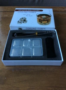 Stainless Steel Cooling Cubes All Chill No Melt. - Picture 1 of 5