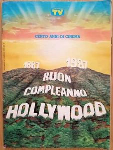 Buon Compleanno Hollywood-Cento Anni Di Cinema 1887 1987 Album Completo-Tv Sorri - Imagen 1 de 7