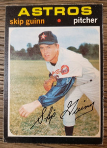 1971 Topps #741 - Printed in Canada! OPC - Skip Guinn - High #s - Vintage MLB