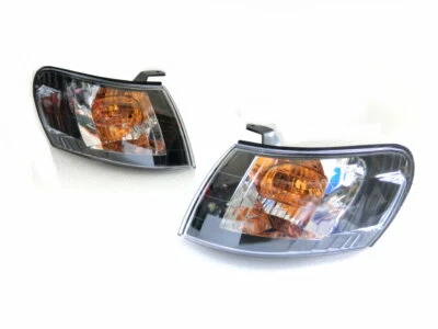 NEW BLACK CORNER LIGHTS For TOYOTA COROLLA 1993-1997 AE100 AE101 JDM   - Image 1 of 3