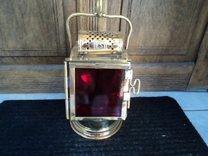 ANCIENNE LAMPE DE CHEMIN DE FER EST CONTROLEUR DE TRAIN - Afbeelding 1 van 5