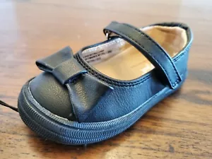 Toddler Girls' Kai Ballet Flats Black - Cat & Jack - SIZE 5 - Picture 1 of 10