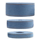 3pcs 5m Denim Ribbon Jeans Stoffband DIY-Nähen Handwerk Blau