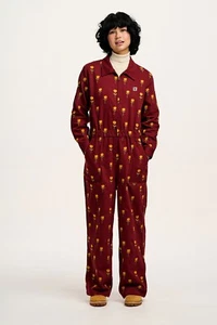 Corey - Boilersuit in Red Tahlia Tulip Embroidery - (Im)Perfect Yaks! - Picture 1 of 8
