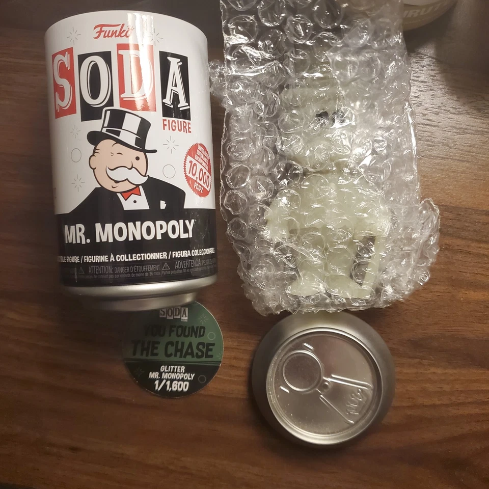 Funko Soda Mr. Figura Monopoly Chase 1/1.600. Foto 1 de 1