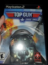 Top Gun: Combat Zones (Playstation PS2) Black Label Complete Excellent!