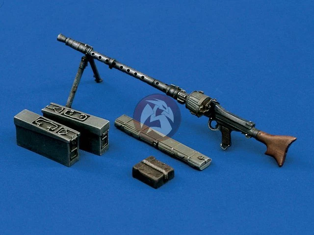 Verlinden 120mm (1/16) Maschinengewehr 34 (MG 34) German Machine Gun WWII 794 - Image 1 of 1