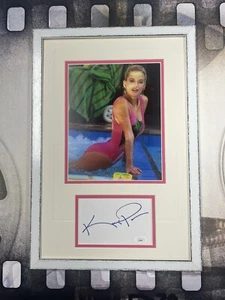 Kelly Preston Signed Cut JSA Auto Custom Framed Actress - Picture 1 of 3