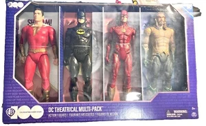 DC Comics Superhero Theatrical Multi-Pack 12” Action Figures Batman Shazam Flash - Picture 1 of 6