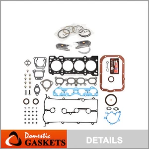 Engine Re-Ring Kit Fit 00-03 Mazda 626 Protege Protege5 2.0L DOHC - Picture 1 of 12