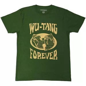 Wu-Tang Clan Forever T-Shirt Green New - Picture 1 of 1