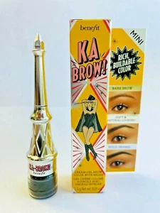 Benefit KA BROW! Cream-Gel Brow Color with Brush, 0.05 oz #6 DEEP MINI Boxed - Picture 1 of 1