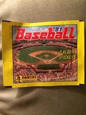 1991 Panini Baseball Stickers Pack Ozzie Guillen Sticker #261 White Sox Showing