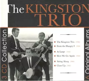 Kingston Trio, 6 Original Albums, NEW! 3 CDS Box set 1958-1969 Folk, Country - Picture 1 of 3