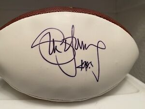 NFL San Francisco 49ers Steve Young autographed on official Wilson Duke Football