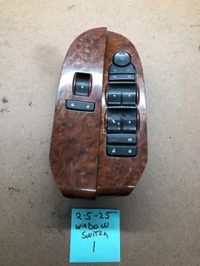 07-09 YUKON DENALI SIERRA CHEVY SILVERADO TAHOE LTZ LH RH PAIR Window Switch 37 - Picture 1 of 10