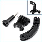 3pcs GoPro Curved Extension 90 Degree Pivot Arm Buckle Connecting Connector Set