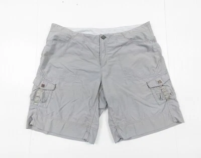 Mountain Hardwear шорты женщин 14 серый грузовой карманы нейлона женщины поход на открытом воздухе - Изображение 1 из 4