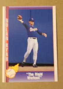 NOLAN RYAN 1991 PACIFIC BASEBALL CARD 80 THE RIGID WORKOUT - Picture 1 of 3