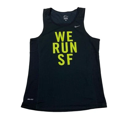 Camiseta sin mangas Nike Dri-Fit negra We Run SF Miler para mujer talla S Foto 1 de 4