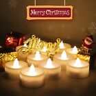 6PCS Flameless Battery Operated Candles LED Tea Light with Timer Remote Control