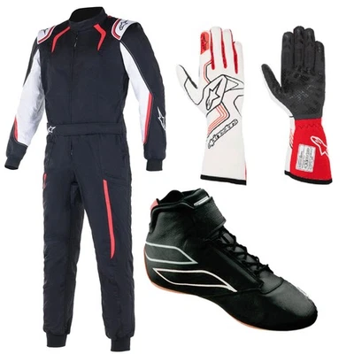 Go Kart Racing Suit Complete Kit Digital Printed Level 2 Suit CE FIA Approved - Image 1 of 4
