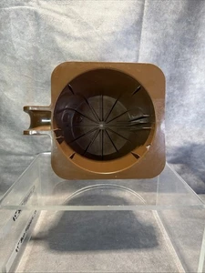 Cesta de filtro de repuesto para cafetera Proctor Silex A415AL 10 tazas marrón vintage - Imagen 1 de 7