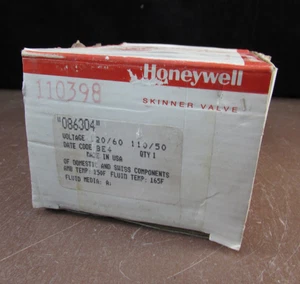 Electroválvula Honeywell Skinner 120V / 086304 NOS - Imagen 1 de 3