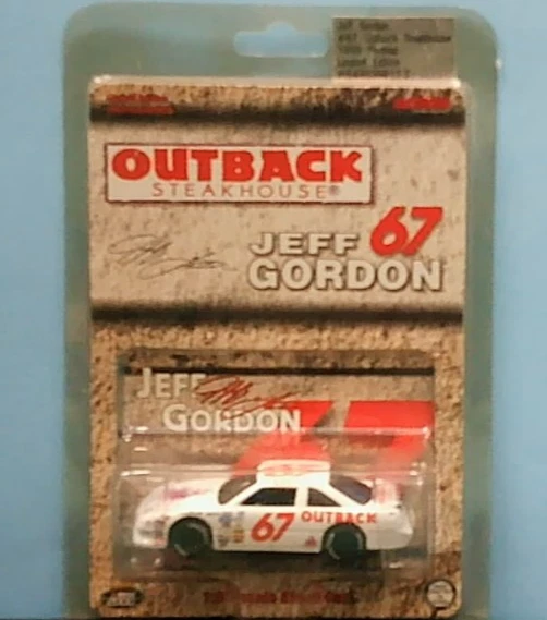 ACTION - JEFF GORDON - #67 OUTBACK STEAKHOUSE - 1990 PONTIAC - DIECAST - 1:64 — 第 1/1 张图片