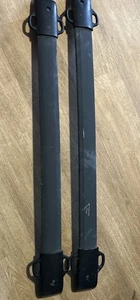 2002-07 SUBARU IMPREZA WAGON FRONT REAR ROOF RAIL CROSS BARS OEM - Bild 1 von 8