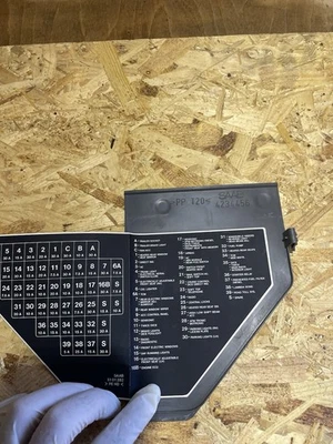 Saab 9-3 YSD 1998-2002 Fuse Box Cover - Image 1 of 4