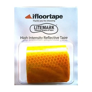 2 Zoll Reflektierendes Band, Gelb Hohe Intensität, Langstrecken Licht Fokus Dura... - Bild 1 von 7