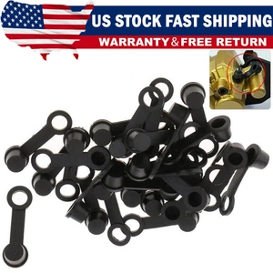 (25 Pack) Brake Bleeder Screw Caps Grease Zerk Fitting Cap Rubber Dust Cover New - Picture 1 of 12