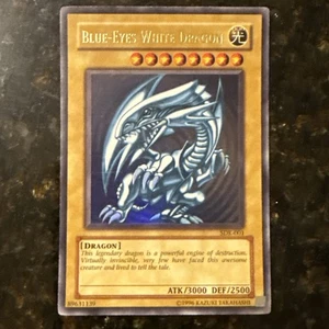 Yu-Gi-Oh Blue-Eyes White Dragon Unlimited SDK-001 Ultra Rare VLP - Picture 1 of 5