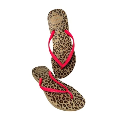 Chanclas Havaianas Leopardo y Rosa Brillante Talla 6 EU 35 Foto 1 de 4