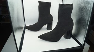 Pollini made in Italy High Heel Blockabsatz Stretch Stiefeletten Gr.40 wie neu - Bild 1 von 11