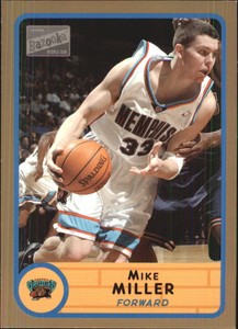 2003-04 Bazooka Parallel Memphis Grizzlies Basketball Card #218 Mike Miller