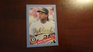 1993 HOSTESS # 23 OF 32 RICKEY HENDERSON   BASEBALL CARD