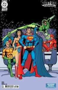 JUSTICE LEAGUE ILIMITADO #8 CUBIERTA F VARIANTE LEGACY DE GEORGE PEREZ - Imagen 1 de 1