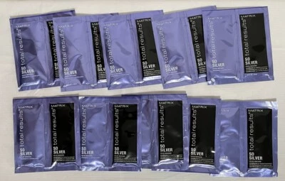10 Matrix Total Results SO SILVER Shampoo & Conditioner Duo  .34ea  Travel Packs - Image 1 of 4