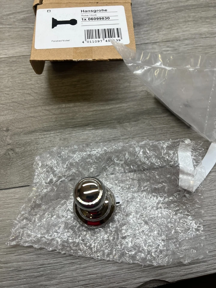 Hansgrohe C Accesorios Gancho para bata individual 06099830 Foto 1 de 1